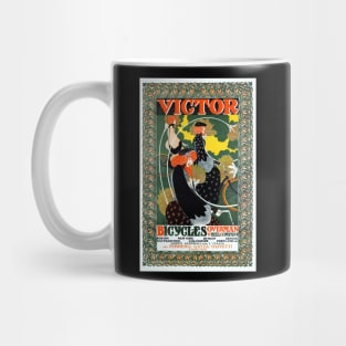 Victor Bicycle Ad Mug